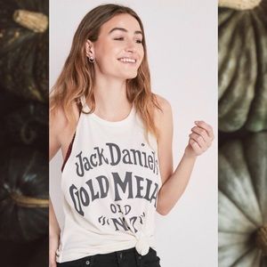 Lucky Jack Daniels Tank White